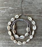 Kauri schelp IBIZA chokerset ketting + enkelbandje, nieuw!, Ophalen of Verzenden, Nieuw, Wit, Overige materialen