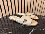Nieuwe Hermes Oran slippers maat 39, Slippers, Beige, Nieuw, Ophalen of Verzenden