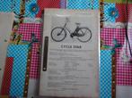 Cycle Star handleiding/onderdelen catalogus, Fietsen en Brommers, Ophalen of Verzenden, Zo goed als nieuw