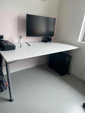 Hoogte verstelbaar bureau 160x80 van Ikea