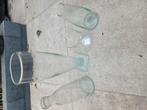 4 Vazen, Ophalen, Overige kleuren, Minder dan 50 cm, Glas