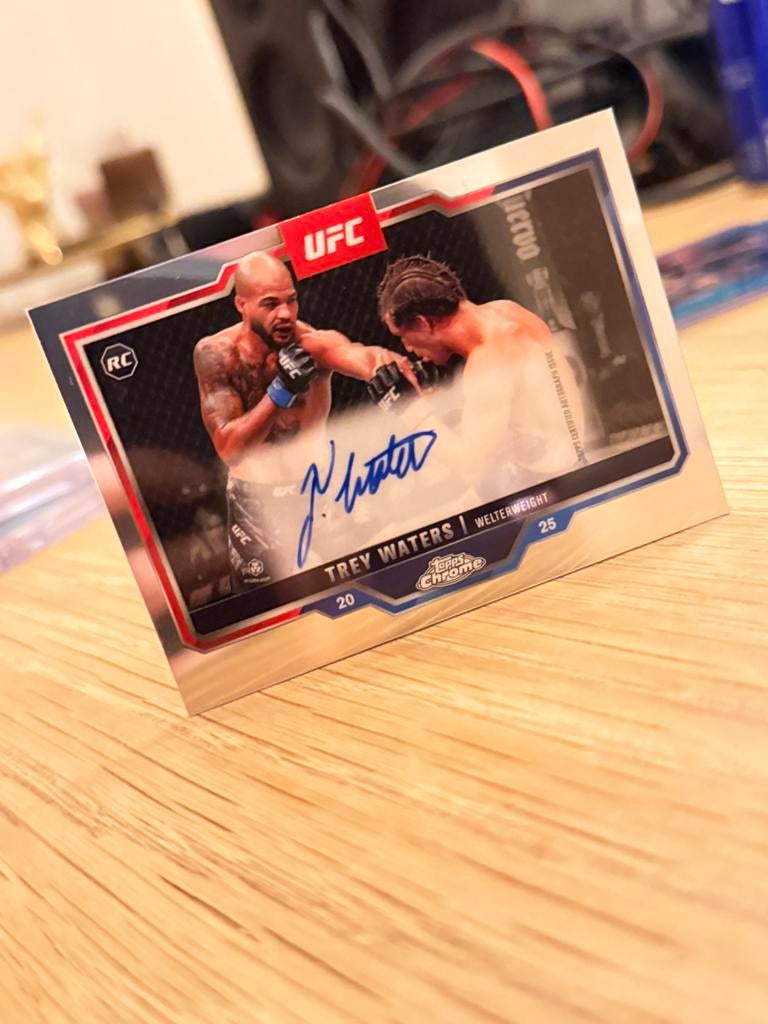 UFC Topps Chrome 2025 Kaarten - hele collectie!, Ophalen, Zo goed als nieuw, Meerdere plaatjes