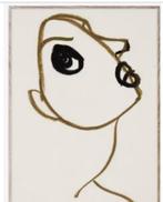 Paper Collective Silhuiette 02 30x40 cm krijtekening, Ophalen of Verzenden, Zo goed als nieuw