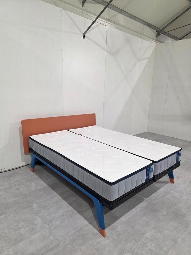 Auping Original Bed 160x200 + Evolve Matrassen, Huis en Inrichting, Slaapkamer | Bedden, Ophalen of Verzenden
