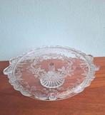 Kristalglas taartstandaart taartplateau Walther Glas, Antiek en Kunst, Antiek | Schalen, Ophalen of Verzenden