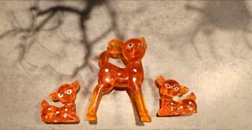 Vintage Lucite hertjes. Jaren 60 beschikbaar voor biedingen