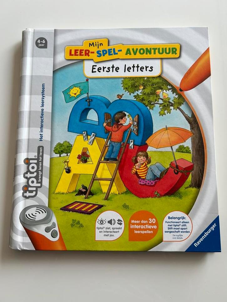 Tiptoi Mijn Leer-Spel-Avontuur Eerste letters, Kinderen en Baby's, Speelgoed | Educatief en Creatief, Zo goed als nieuw, Ontdekken