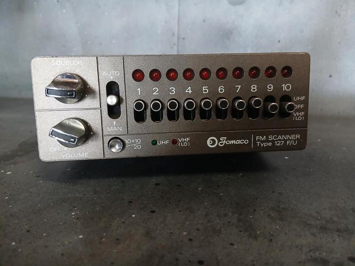 FM Scanner Type 137F/U, Telecommunicatie, Zenders en Ontvangers, Zo goed als nieuw, Ontvanger, Ophalen of Verzenden