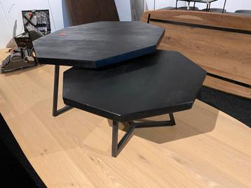 Salontafel set 8-kantig mango hout B-keus