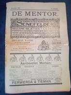 Krant DE MENTOR November 1898, Nederland, Krant, Ophalen of Verzenden, Voor 1920