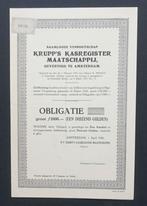 Krupp's Kasregister (Kassa) Maatschappij - 1926, Verzenden, 1920 tot 1950, Aandeel