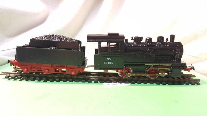 Lima H0 98002 NS stoomlocomotief met tender, Hobby en Vrije tijd, Modeltreinen | H0, Gebruikt, Locomotief, Gelijkstroom, Lima