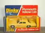 Plymouth Yellow Cab - Dinky Toys 278 England, Dinky Toys, Auto, Verzenden