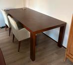 Eettafel met 6 stoelen ophalen in Apeldoorn uiterlijk 13 dec, Huis en Inrichting, Tafels | Eettafels, Ophalen, Gebruikt, 200 cm of meer