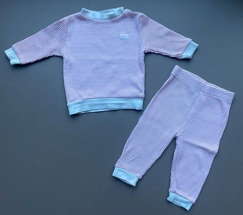 Feetje baby pyjama - roze/wit - maat 62/68, Kinderen en Baby's, Babykleding | Maat 62, Gebruikt, Meisje, Nacht- of Onderkleding