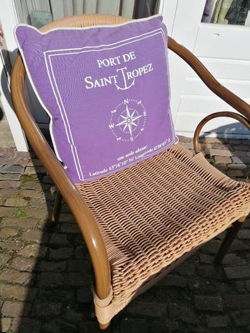 4x Sierkussen 'Saint Tropez' , kleur lila  beschikbaar voor biedingen