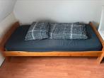 Goed 1 persoonsbed, Huis en Inrichting, Slaapkamer | Bedden, 90 cm, Ophalen of Verzenden, Eenpersoons, Bruin
