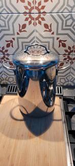 Asperge pan met deksel, Kookpan of Snelkookpan, Ophalen of Verzenden, Zo goed als nieuw, Rvs