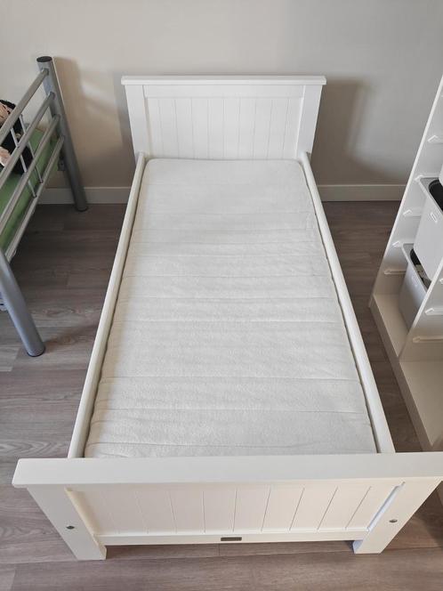 Peuterbed Coming Kids, Kinderen en Baby's, Kinderkamer | Bedden, Gebruikt, 140 tot 160 cm, 70 tot 85 cm, Lattenbodem, Matras, Ophalen