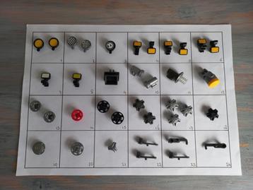 Playmobil Losse Onderdelen Auto Lamp Verlichting Wieldop beschikbaar voor biedingen