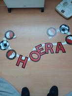 Feyenoord placemats en kurken voetbal opstelling en verjaard, Ophalen of Verzenden