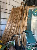 Houten planken ruw 40 stuks ca 9-10 vierkante meter, Doe-het-zelf en Verbouw, Hout en Planken, Ophalen, Gebruikt, 200 tot 250 cm