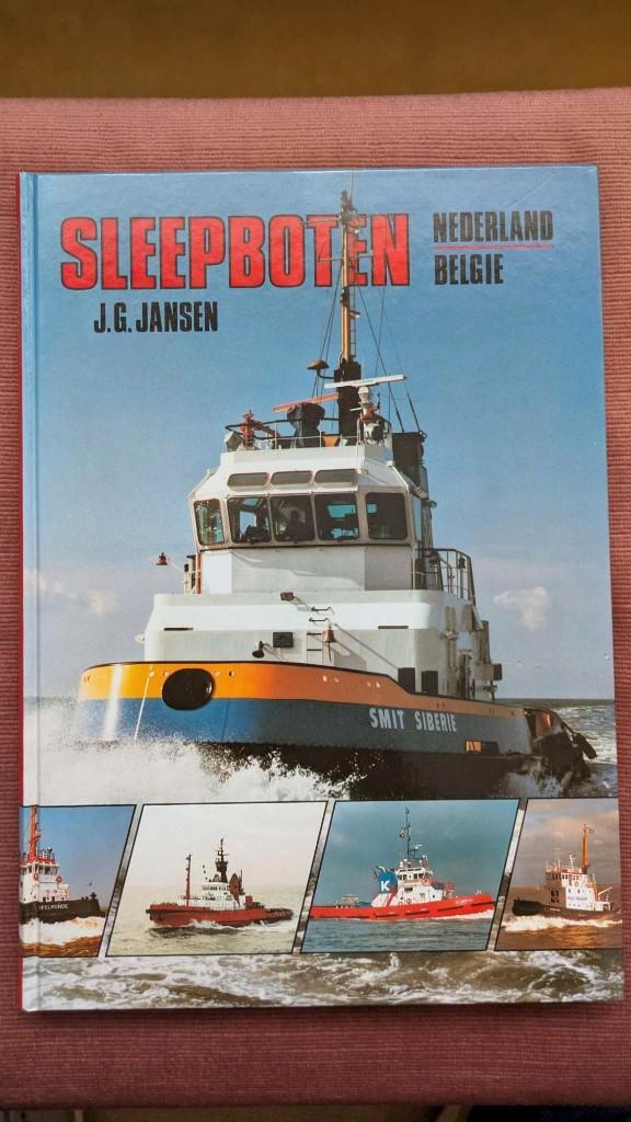 Sleepboten Nederland Belgie, Verzamelen, Scheepvaart, Zo goed als nieuw, Boek of Tijdschrift, Motorboot, Ophalen of Verzenden