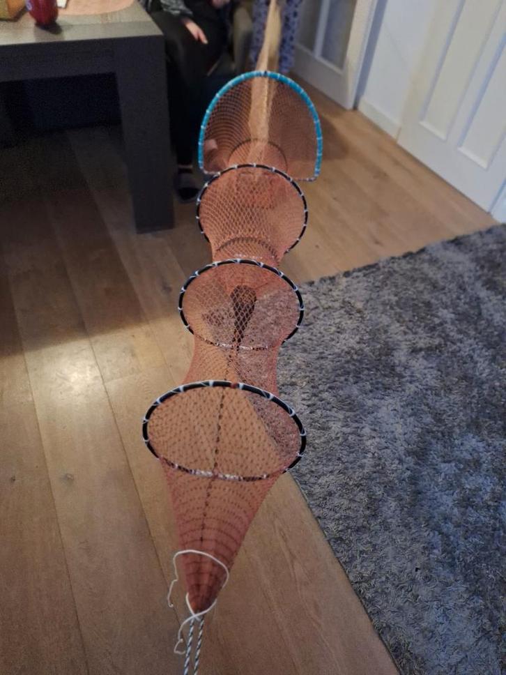 Nieuwe fuiken enkele vleugel fuik, Watersport en Boten, Hengelsport | Algemeen, Nieuw, Net of Fuik, Ophalen