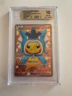 Pikachu Pretend Gyarados (Poncho Pikachu) - BGS 10, geen PSA, Ophalen of Verzenden, Nieuw, Losse kaart