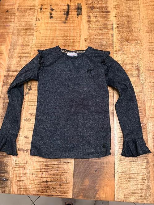 Schattige  longsleeve van Vingino maat 10 (134/140), Kinderen en Baby's, Kinderkleding | Maat 158, Zo goed als nieuw, Meisje, Shirt of Longsleeve