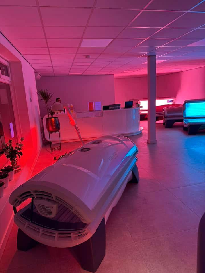 Hapro zonnebanken UV - Collageen Incl. Groot onderhoud ️, Witgoed en Apparatuur, Zonnebanken en Gezichtsbruiners, Zo goed als nieuw