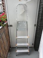 Aluminium trapje 4 treeds, Doe-het-zelf en Verbouw, Ophalen, Gebruikt, Minder dan 2 meter