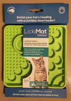 Lickimat Catster Groen 15 cm, Dieren en Toebehoren, Kattenvoerbakken en Drinkbakken, Ophalen of Verzenden, Nieuw