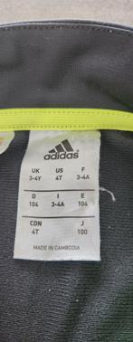 Adidas trainingsjack maat 4T, Ophalen of Verzenden, Zo goed als nieuw, Adidas, Jongen of Meisje
