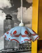 Vintage hanglamp glas, Huis en Inrichting, Lampen | Hanglampen, Ophalen, Glas, Minder dan 50 cm