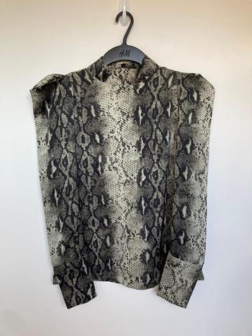 Copenhagen Muse slangenprint blouse maat xs beschikbaar voor biedingen