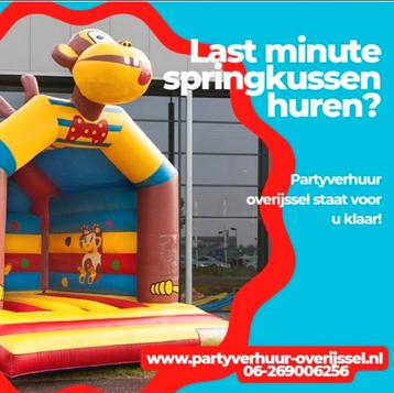 Last minute springkussen huren?  beschikbaar voor biedingen