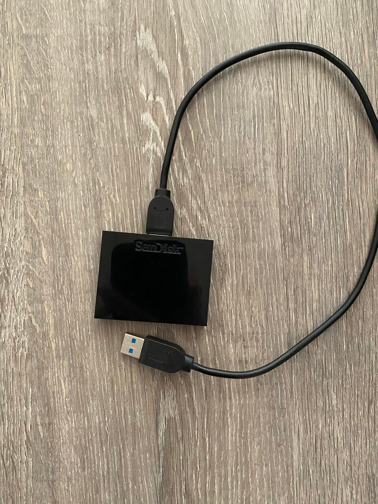 SanDisk C Fast card reader, Ophalen of Verzenden, Gebruikt