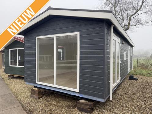 Nieuw Chalet 10 x 4 m Elektrisch Winterhard, Caravans en Kamperen, Stacaravans