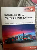 Introduction to Materials Management, Boeken, Ophalen of Verzenden, Gamma, Zo goed als nieuw, HBO