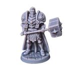 Dungeons & Dragons, D&D, HeroQuest, miniature Paladin, Hobby en Vrije tijd, Ophalen of Verzenden