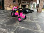 Roze traptractor in nette staat, Ophalen, Gebruikt, Trapvoertuig
