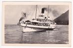 Stoomwielschip Lausanne (?) op het meer van Geneve, Verzenden, Gebruikt, Kaart, Foto of Prent