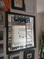 Art deco spiegel Libra sterrenbeeld uit India, Minder dan 50 cm, Ophalen of Verzenden, Zo goed als nieuw, Minder dan 100 cm