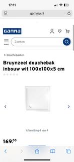 Douchebak Bruynzeel 100x100, Huis en Inrichting, Badkamer | Badkamermeubels, Overige typen, Nieuw, Minder dan 100 cm, 25 tot 50 cm