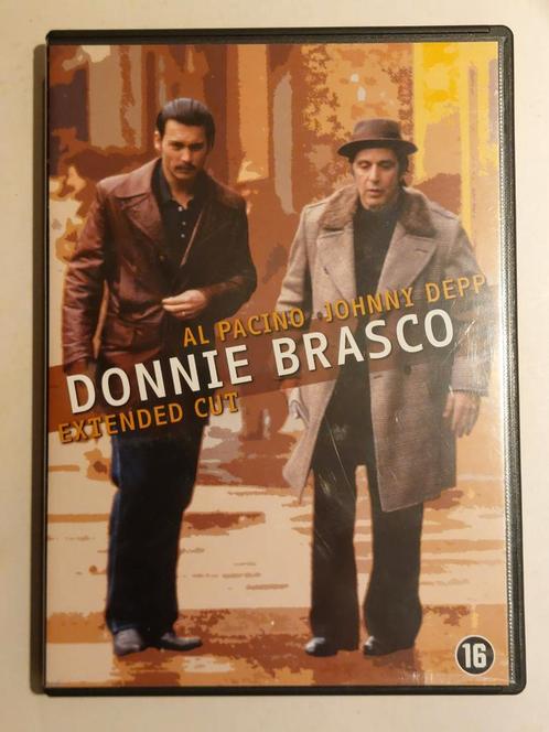 Donnie Brasco dvd (1997)(Al Pacino , Johnny Depp), Cd's en Dvd's, Dvd's | Thrillers en Misdaad, Zo goed als nieuw, Maffia en Misdaad