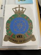 Vliegbasis Volkel / luchtmacht sticker, Verzamelen, Luchtvaart en Vliegtuigspotten, Ophalen of Verzenden, Zo goed als nieuw, Overige typen