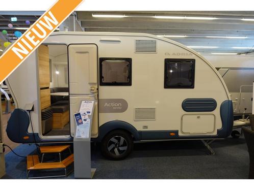 Adria Action 391 PD; 954 kg leeg, Caravans en Kamperen, Caravans, Bedrijf, tot en met 2, 750 - 1000 kg, Overige, Adria, Dwarsbed