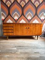 Vintage midcentury 50’s lowboard / dressoir, Huis en Inrichting, Ophalen, Gebruikt, 150 tot 200 cm, 25 tot 50 cm