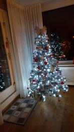 Kunstkerstboom inclusief verlichting en versiering., Diversen, Kerst, Zo goed als nieuw, Ophalen